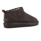 COLORS OF CALIFORNIA, Short winter boot in suede, Moka