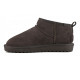 COLORS OF CALIFORNIA, Short winter boot in suede, Moka