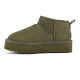 COLORS OF CALIFORNIA, Platfrom winter boot in suede, Military