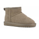 COLORS OF CALIFORNIA, Short winter boot in suede, Taupe