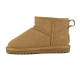 COLORS OF CALIFORNIA, Short winter boot in suede, Tan