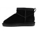 COLORS OF CALIFORNIA, Short winter boot in suede, Black