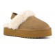 COLORS OF CALIFORNIA, Platform slipper, Tan