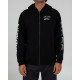 SALTY CREW, Kamikaze zip fleece, Black