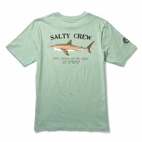 Bruce boys s/s tee - Mackerel