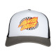 SANTA CRUZ, Oval check flame, White/stone grey