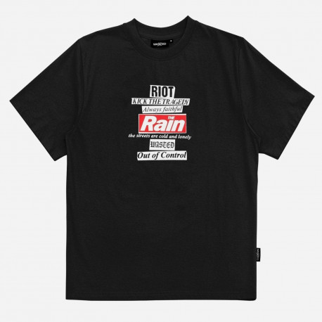 Rain t-shirt - Black