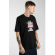 WASTED, Rain t-shirt, Black