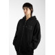 WASTED, Kingdom curve zip hoodie, Black