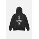 WASTED, Spirit hoodie, Black