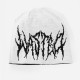 WASTED, Vault reverse brow beanie, Black-white