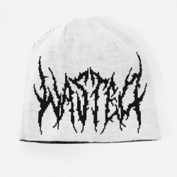 WASTED, Vault reverse brow beanie, Black-white