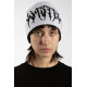 WASTED, Vault reverse brow beanie, Black-white