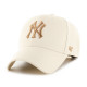 47 BRAND, Cap mlb new york yankees mvp snapback, Natural2