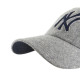 47 BRAND, Cap mlb new york yankees chain stitch clean up, Grey