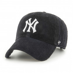 47 BRAND, Cap mlb new york yankees thick cord clean up, Black