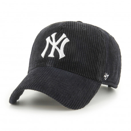 Cap mlb new york yankees thick cord clean up - Black