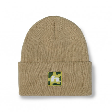 Beanie star box logo - Putty