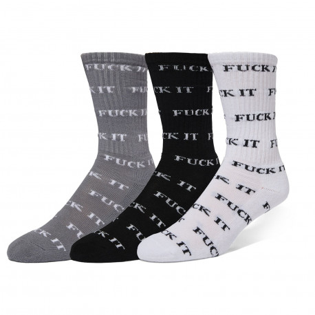 Socks fuck it 3 pack - Multi