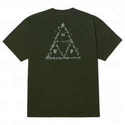 HUF, T-shirt gleam ss, Hunter green