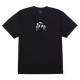 HUF, T-shirt song ss, Black