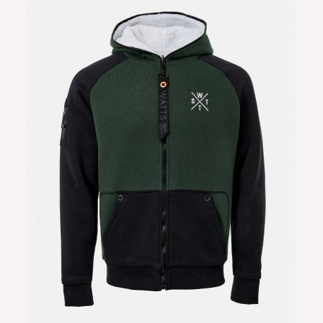 Sweat full zip - Green