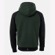 WATTS, Sweat full zip, Green