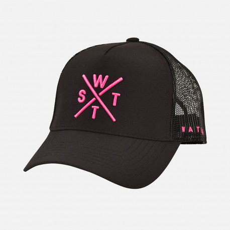 1tribe - Black / cross fluo pink