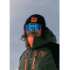 WATTS, Bonnet a revers, Black / fluo orange