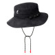 KANGOL, Utility cords jungle hat, Coal