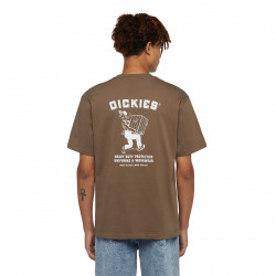 DICKIES, Dickies builder tee ss, Mushroom