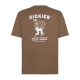 DICKIES, Dickies builder tee ss, Mushroom