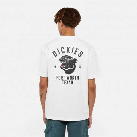 Dickies panther tee ss - White