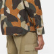 DICKIES, Camo canvas work shirt, Imperial green