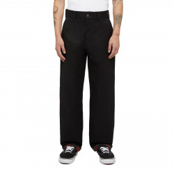 DICKIES, Dickies x spitfire pant flannel cuff, Black