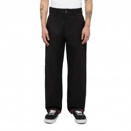 Dickies x spitfire pant flannel cuff - Black