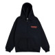 RAVE, Rss zip hoodie, Black