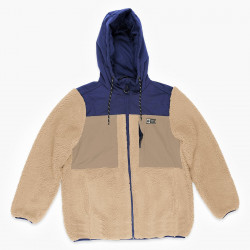 SALTY CREW, Kodiak high pile sherpa jacket, Natural