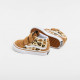 VANS, Sk8-mid reissue v leopard glittere, Brown/true whit