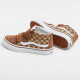 VANS, Sk8-mid reissue v neutral checkerboarde, Brown/true whit