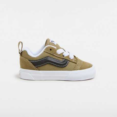 Knu skool elastic lace - Olive/black