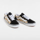 VANS, Old skool leopard glitter, Black/brown