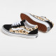 VANS, Old skool leopard glitter, Black/brown