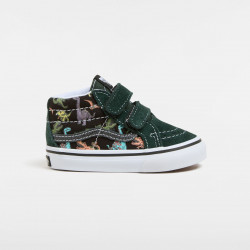 VANS, Sk8-mid reissue v glow dinoe, Multi/true whit