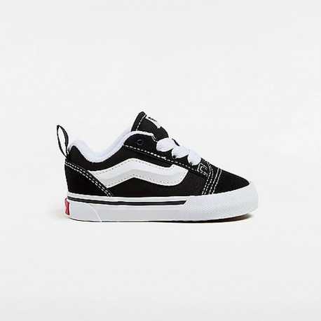 Knu skool elastic lacee - Black/true whit