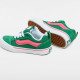 VANS, Knu skool, Green/pink