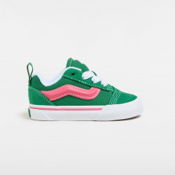 VANS, Knu skool elastic lace, Green/pink