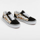 VANS, Old skool leopard glitter, Black/brown