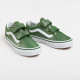 VANS, Old skool v tinsel suedee, Green/true whit