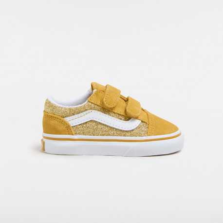 Old skool v glitter - Champagne gold